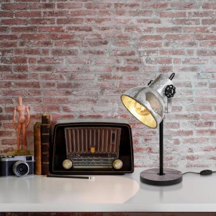 Eglo 79365 - Lampa stołowa BARNSTAPLE 1xE27/40W/230V