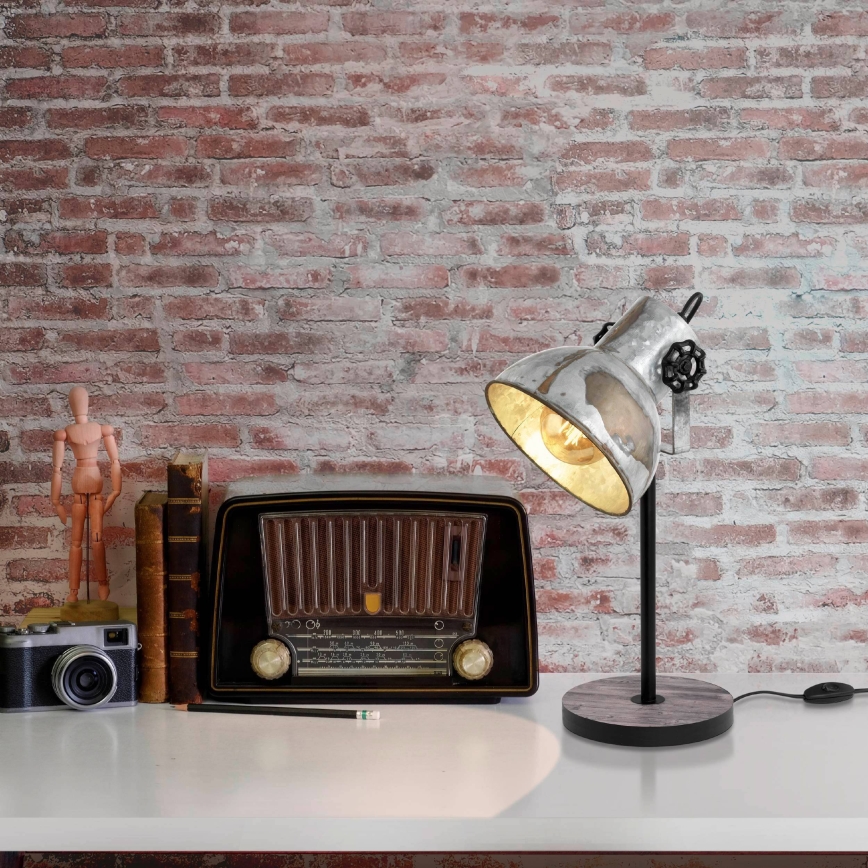 Eglo 79365 - Lampa stołowa BARNSTAPLE 1xE27/40W/230V