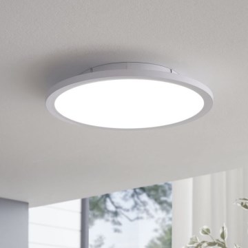 Eglo 79469 - LED Plafon ściemnialny POZZALLO LED/21W/230V 2700-6500K biały + zdalne sterowanie