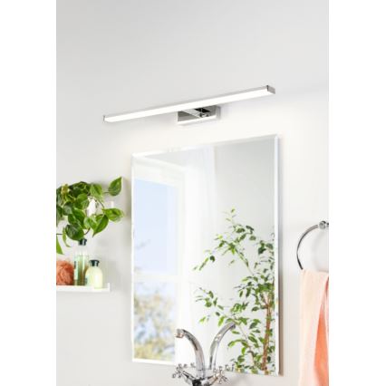 Eglo 79533 - LED Łazienkowe oświetlenie lustra SARNOR LED/11W/230V 60 cm IP44 chrom błyszczący