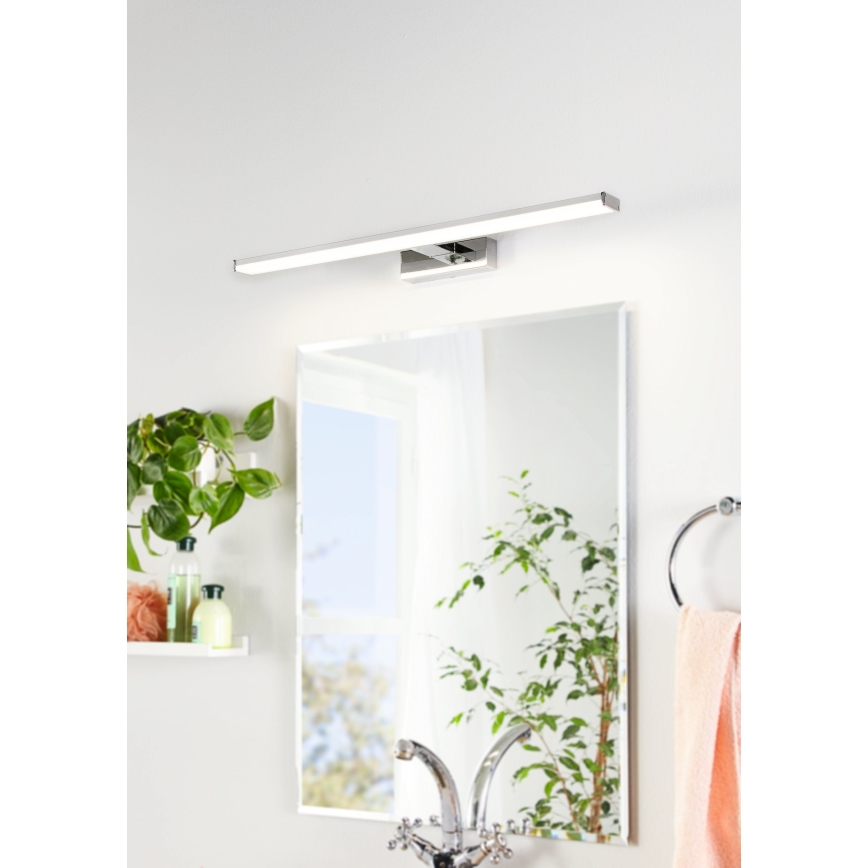 Eglo 79533 - LED Łazienkowe oświetlenie lustra SARNOR LED/11W/230V 60 cm IP44 chrom błyszczący