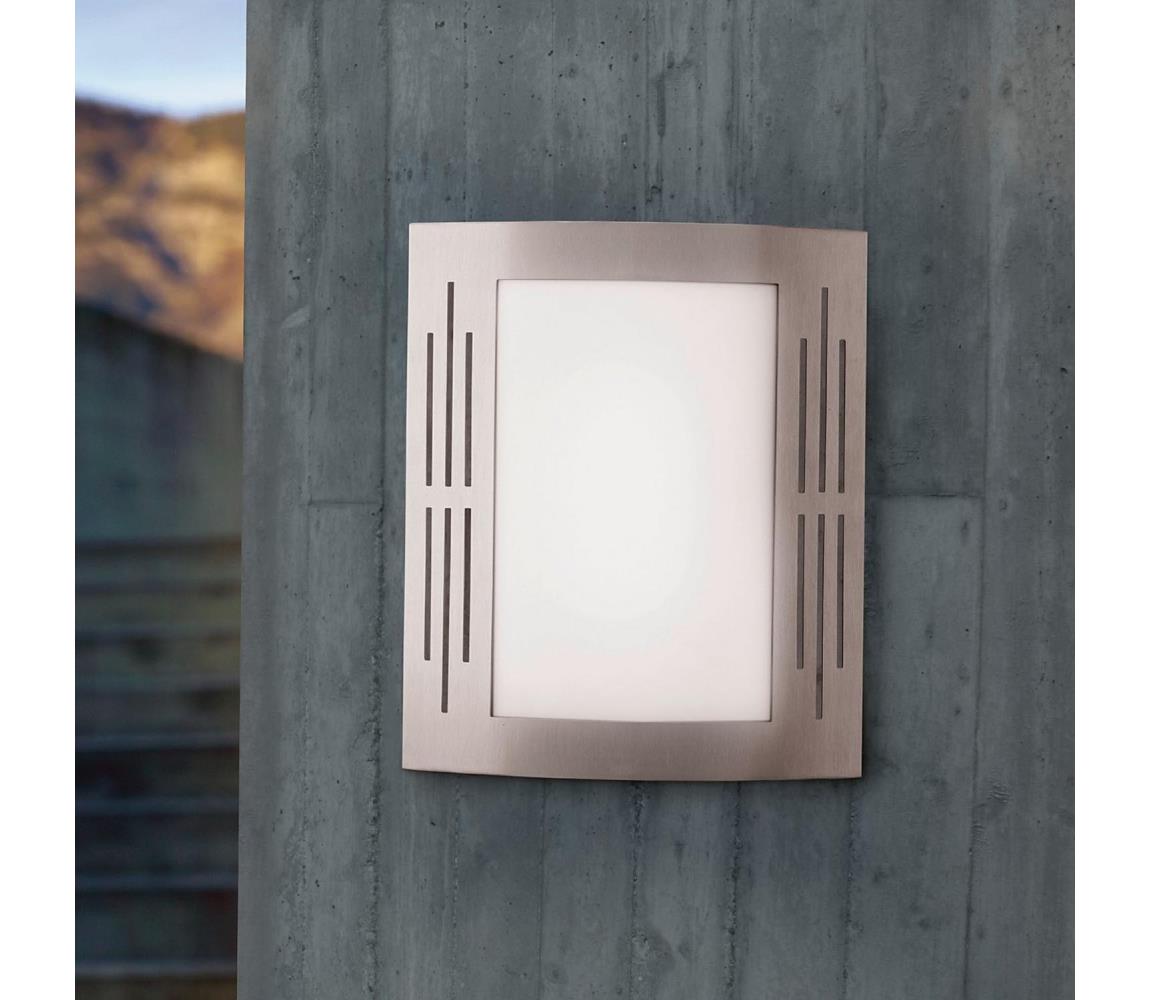 EGLO 82309 - Kinkiet zewnętrzny CITY 1xE27/15W/230V IP44