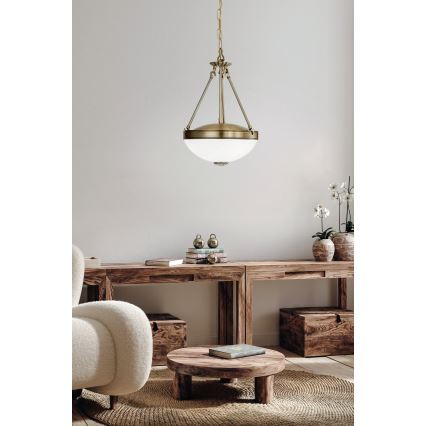 EGLO 82747 -Lampa wisząca SAVOY 2xE14/40W