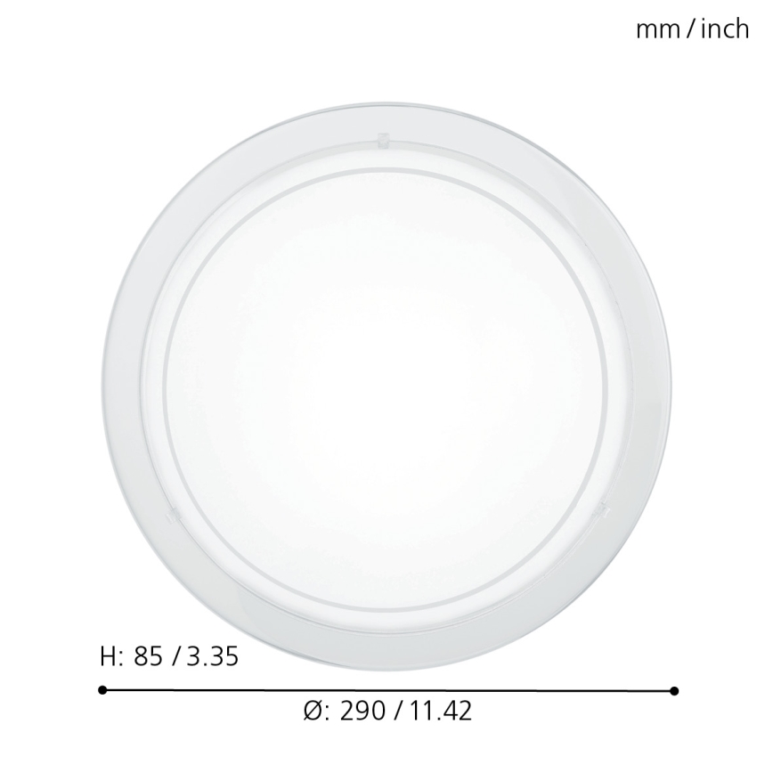 Eglo - Lampa sufitowa 1xE27/60W/230V