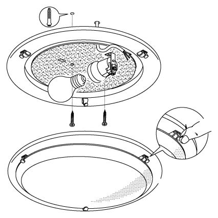 Eglo - Lampa sufitowa 1xE27/60W/230V