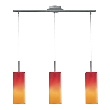 EGLO 83203 - Lampa wisząca TROY 1 3xE27/60W