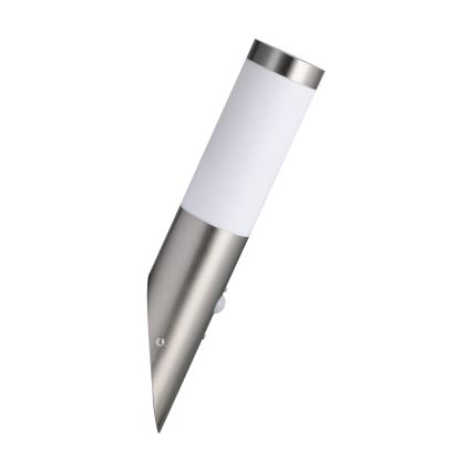 EGLO - Zewnętrzna czujnikowa lampa ścienna 1xE27/15W IP44