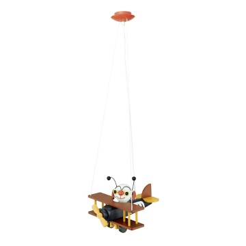Eglo 85059 -  Lampa wisząca dziecięca AIRMAN E27/15W/230V