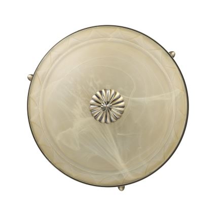 Eglo - Lampa sufitowa stylowa 3xE14/60W brąz