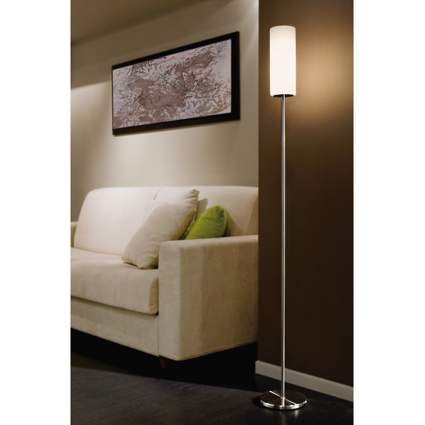 Eglo - Lampa podłogowa 1xE27/40W biała