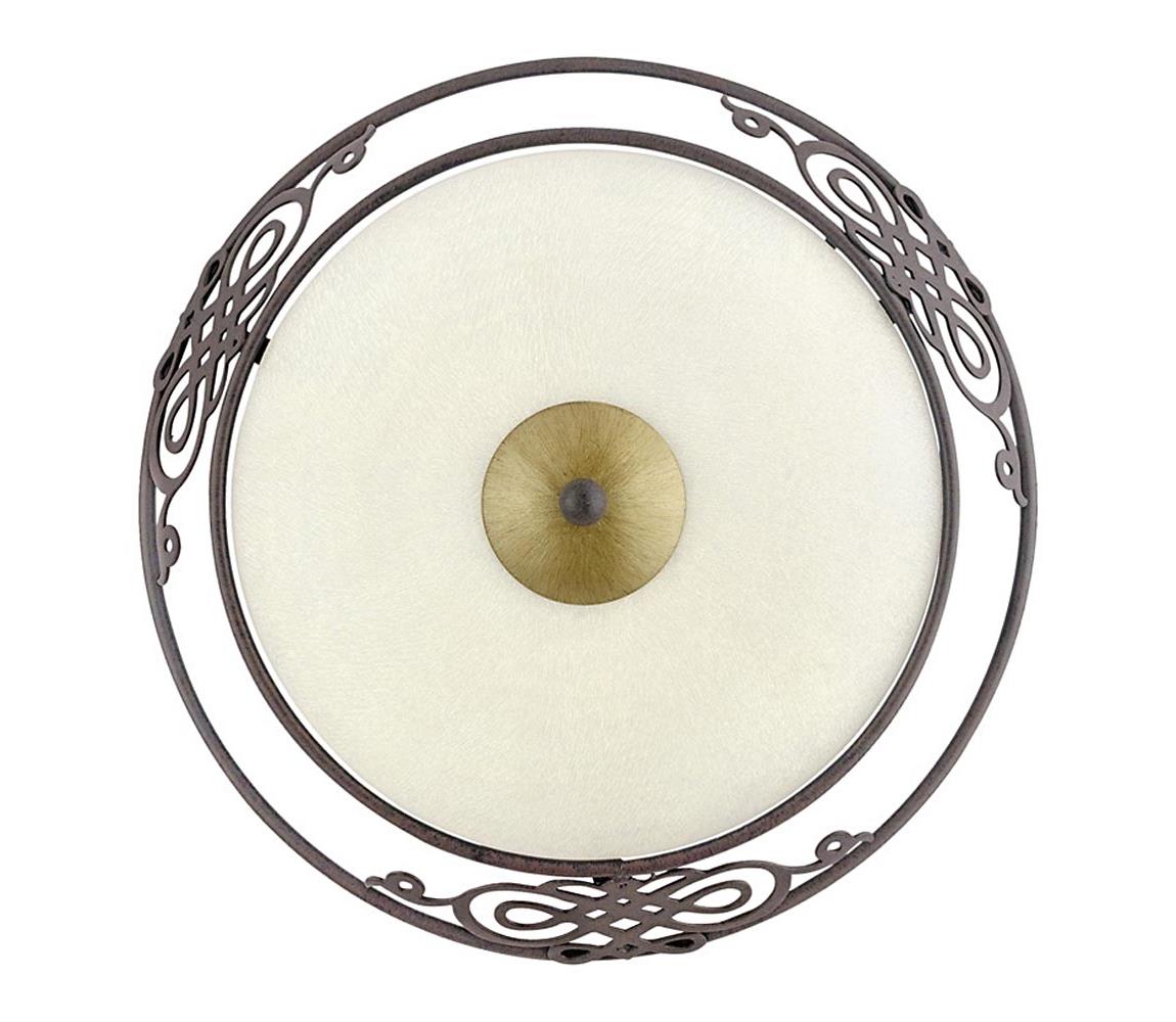 EGLO 86711 - Lampa Plafon Kinkiet MESTRE 1x E27/60W antyczny brąz / złoty