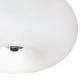 Eglo - Lampa Plafon Kinkiet 2xE27/60W biały/opalone szkło
