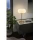 Eglo - Lampa stołowa 2xE27/60W biały/opalone szkło