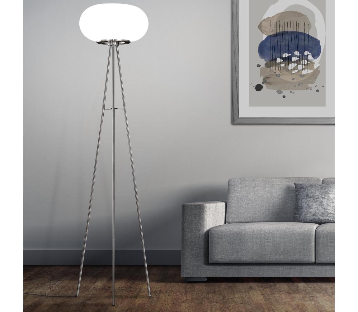 EGLO 86817 - Lampa podłogowa OPTICA 2xE27/60W