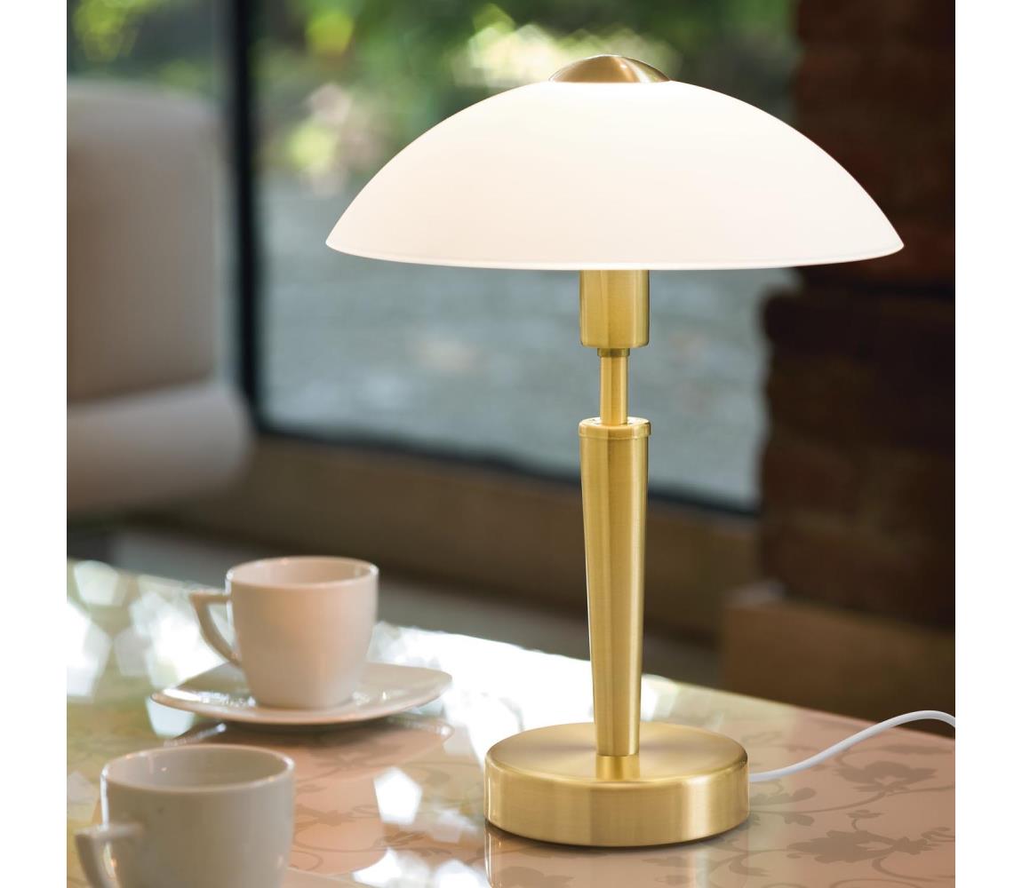 EGLO 87254 - Ściemnialna lampa stołowa SOLO 1×E14/40W/230V
