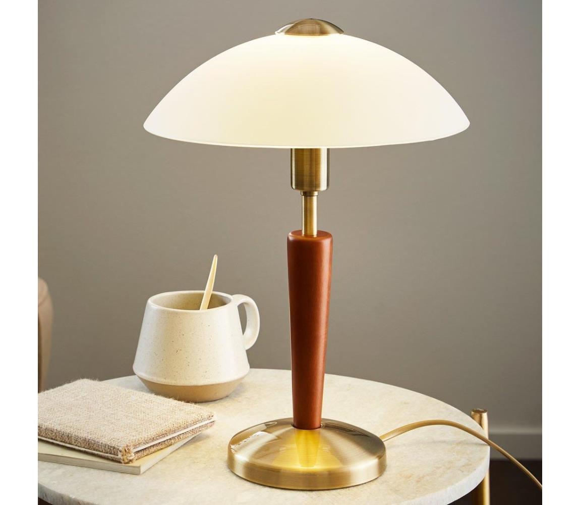 EGLO 87256 - Lampa stołowa SOLO 1 1xE14/40W/230V