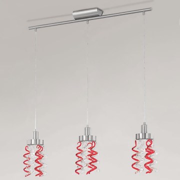 Eglo 87301 - Lampa wisząca BELMONTE 3xGU10/50W/230V