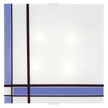 EGLO 87501 -Plafon PIET 2xE14/40W niebieski