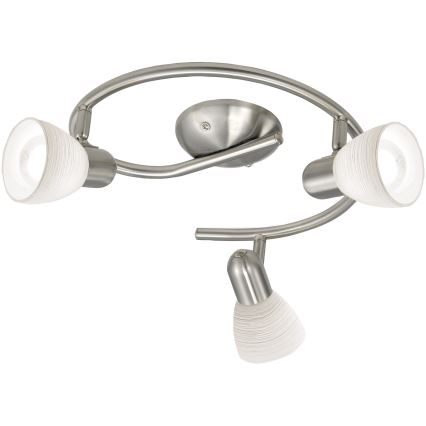 Eglo - Lampa sufitowa 3xE14/40W biały