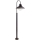 EGLO 88712 - Lampa stojąca zewnętrzna SIDNEY 1xE27/60W antyczny brąz