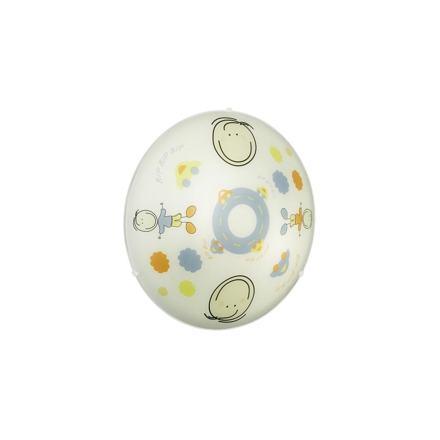 EGLO 88972 - Lampa sufitowa Plafon dziecięcy JUNIOR 2 2xE27/60W wielobarwna