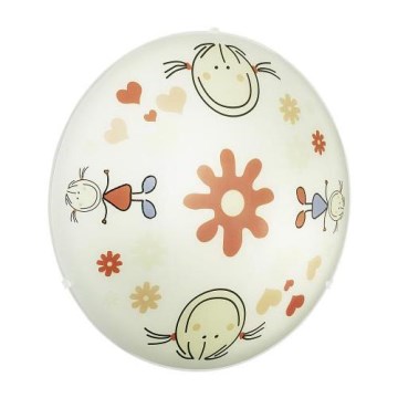 EGLO 88973 - Dziecięca lampa sufitowa JUNIOR 2  2xE27/60W kolorowa