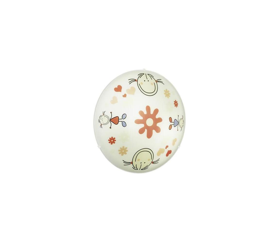 EGLO 88973 - Lampa sufitowa Plafon dziecięcy JUNIOR 2 2xE27/60W wielobarwna