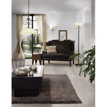 EGLO 89135 - Kinkiet BELUGA 1xE27/60W antyczny brąz