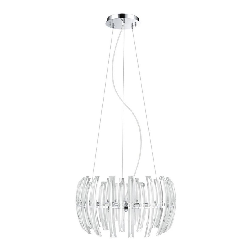 EGLO 89203 - Lampa wisząca nowoczesna DRIFTER 9xG9/40W kryształ