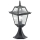 EGLO 89234 - Lampa zewnętrzna ABANO 1xE27/100W czarny/srebrna patyna