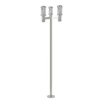 EGLO 89284 - Lampa stojąca zewnętrzna BILBAO 3xE27/22W