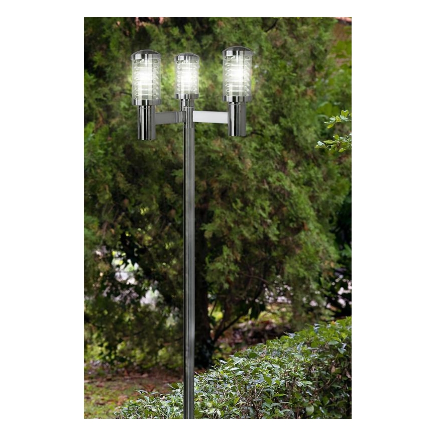 EGLO 89284 - Venkovní lampa BILBAO 3xE27/22W/230V