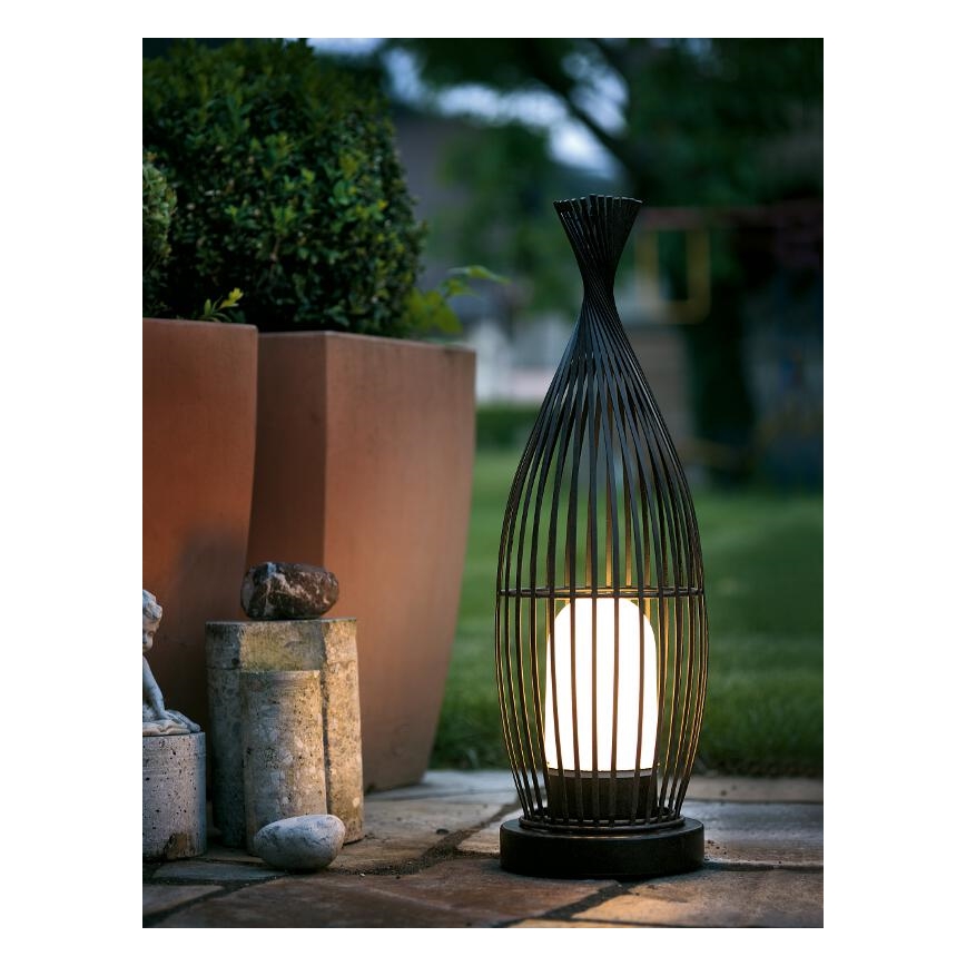EGLO 89326 - Venkovní lampa LORENA 1 1xE27/60W antická hnědá