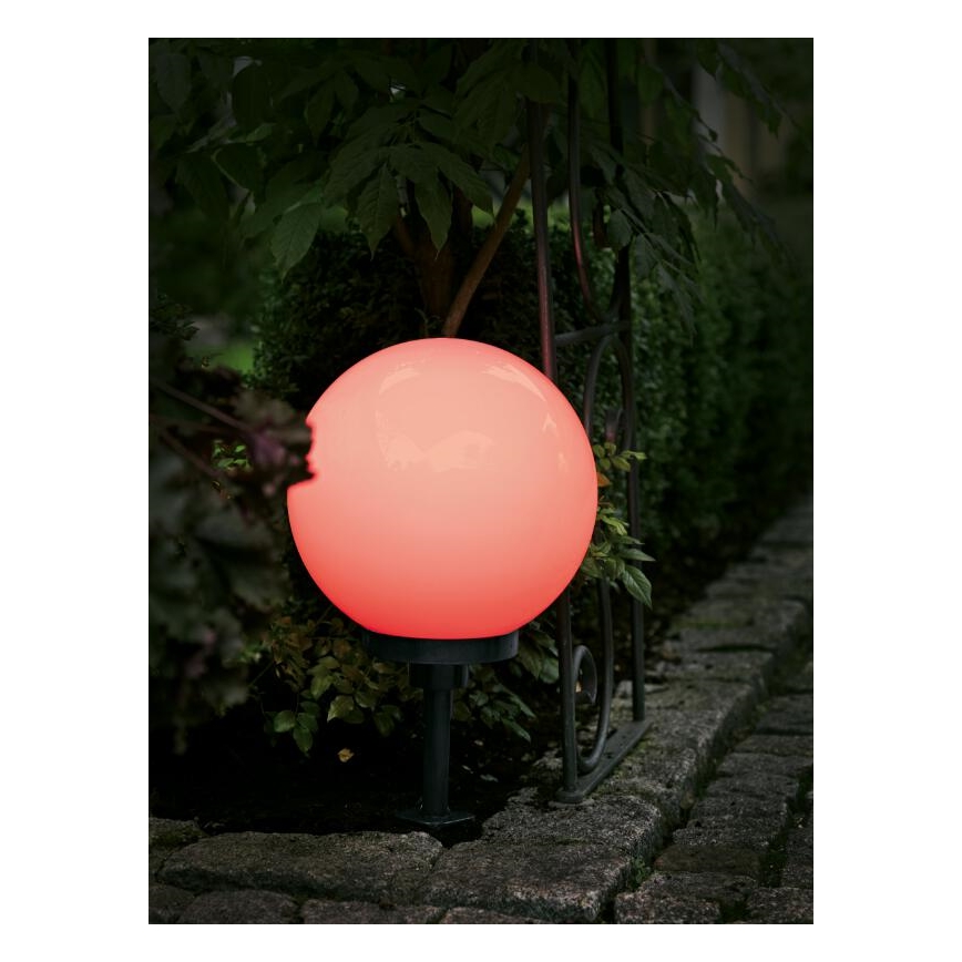 EGLO 89582 - Venkovní lampička TERRALUNA černá / bílá
