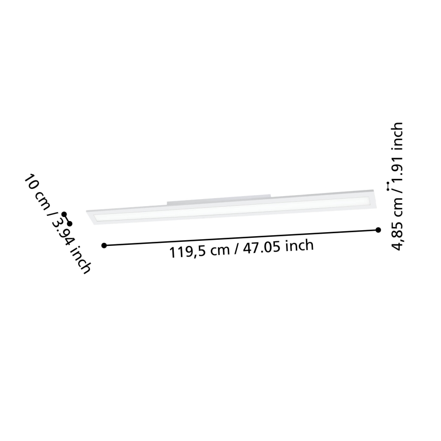 Eglo - LED Ściemniany plafon LED/33,5W/230V biały ZigBee