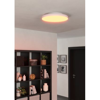 Eglo - LED RGBW Ściemniany plafon LED/22,4W/230V ZigBee