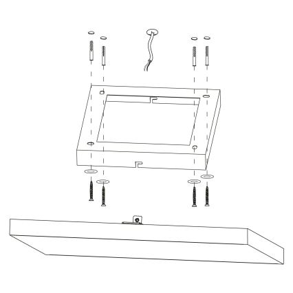 Eglo - LED RGBW Ściemniany plafon LED/16W/230V ZigBee