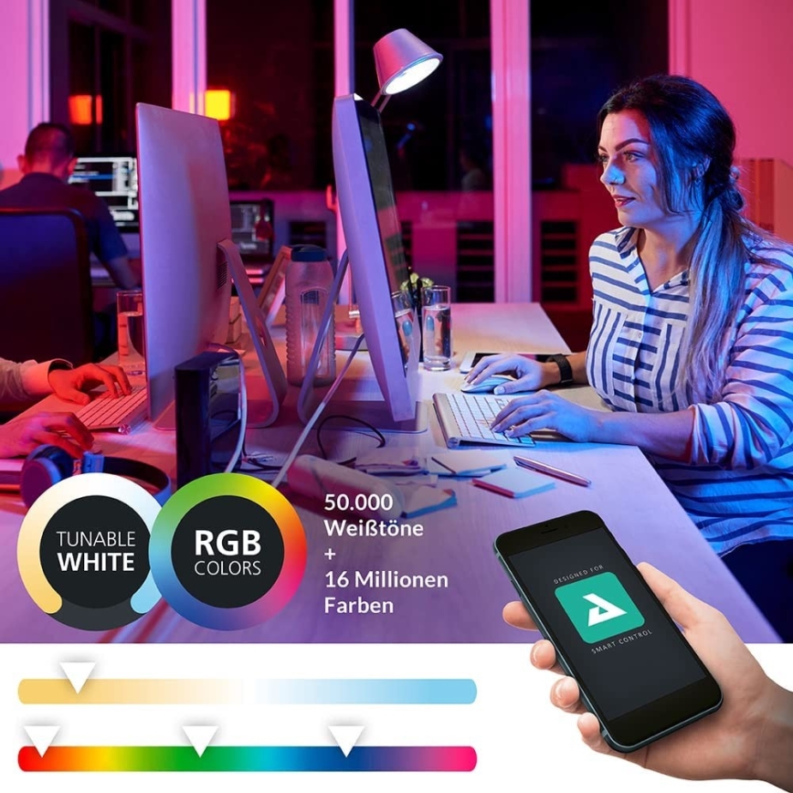 Eglo - LED RGBW Ściemniany kinkiet LED/16W/230V ZigBee