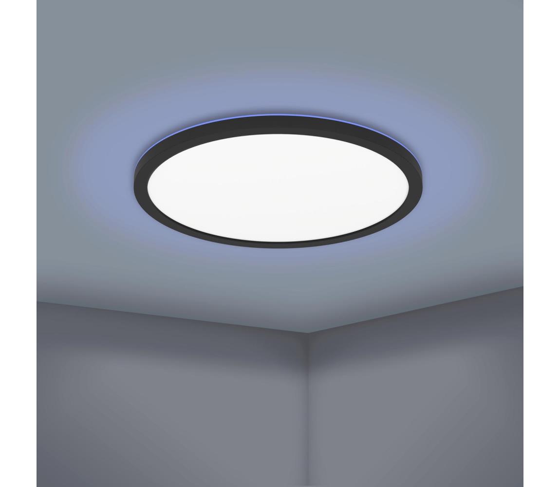 Eglo 900092 - LED RGBW Ściemniany plafon ROVITO-Z LED/16,5W/230V czarny