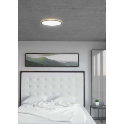 Eglo - LED RGBW Ściemniany plafon  LED/16,5W/230V czarny ZigBee