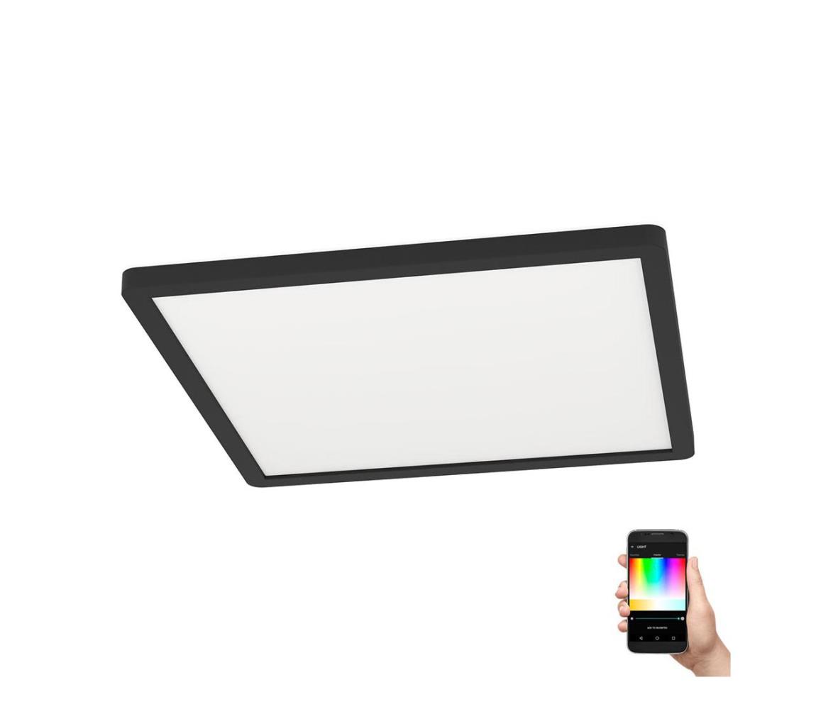 Eglo 900093 - LED RGBW Ściemniany plafon ROVITO-Z LED/14,6W/230V czarny