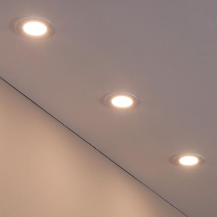 Eglo - ZESTAW 3xLED Ściemnialna oprawa wpuszczana FUEVA-Z  LED/2,8W/230V IP44