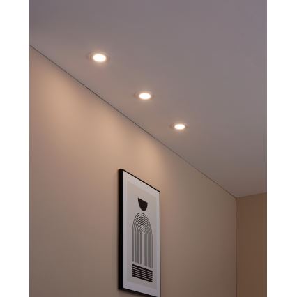 Eglo - ZESTAW 3xLED Ściemnialna oprawa wpuszczana FUEVA-Z  LED/2,8W/230V IP44