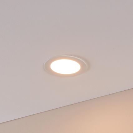 Eglo 900101 - LED Ściemniana wpuszczana lampa łazienkowa FUEVA-Z  LED/5,4W/230V IP44 ZigBee