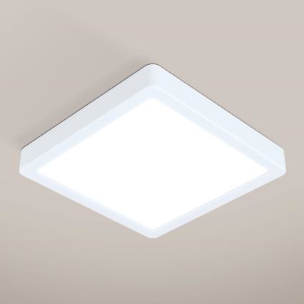 Eglo - Ściemnialna łazienkowa oprawa sufitowa LED/16,5W/230V 2700-6500K IP44 ZigBee 21x21 cm