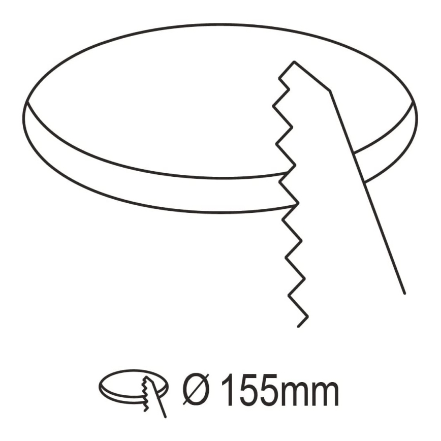 Eglo - LED regulowane oświetlenie sufitowe do łazienki LED/10,5W/230V 2700-6500K IP44 ZigBee