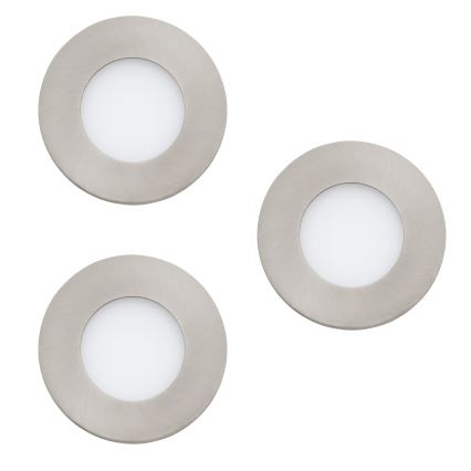 Eglo - ET 3x LED Ściemniana lampa łazienkowa FUEVA-Z  LED/2,8W/230V IP44