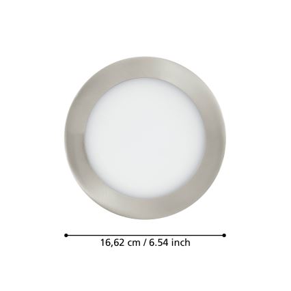 Eglo - LED regulowane oświetlenie sufitowe do łazienki LED/10,5W/230V IP44 ZigBee