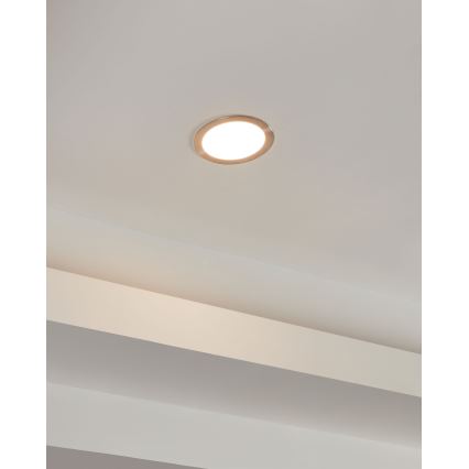 Eglo - LED Ściemniana lampa łazienkowa LED/10,5W/230V IP44 ZigBee