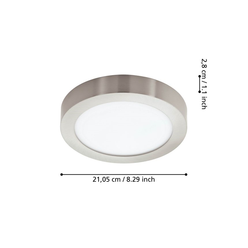 Eglo - LED Ściemniana lampa łazienkowa LED/16,5W/230V IP44 ZigBee